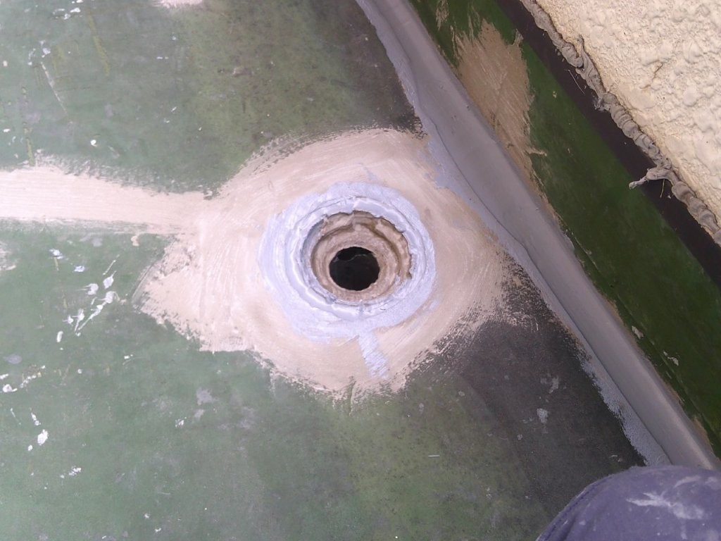 排水口下地補修