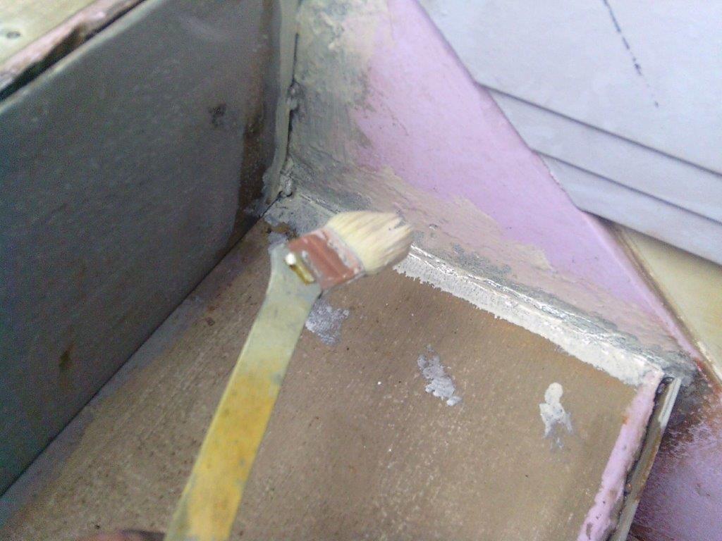 錆転換剤 塗布