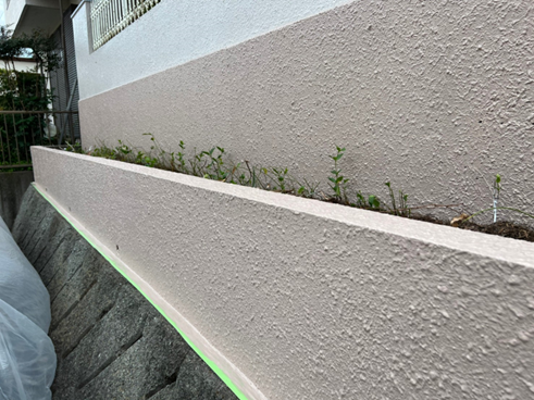 三島市外壁塗装花壇