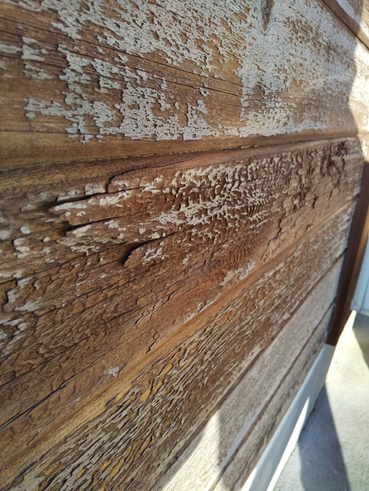 沼津市外壁塗装木部劣化